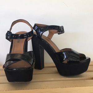 Platform Chunky Heels